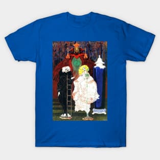 The Shepherdess and the Chimney Sweep - Harry Clarke T-Shirt